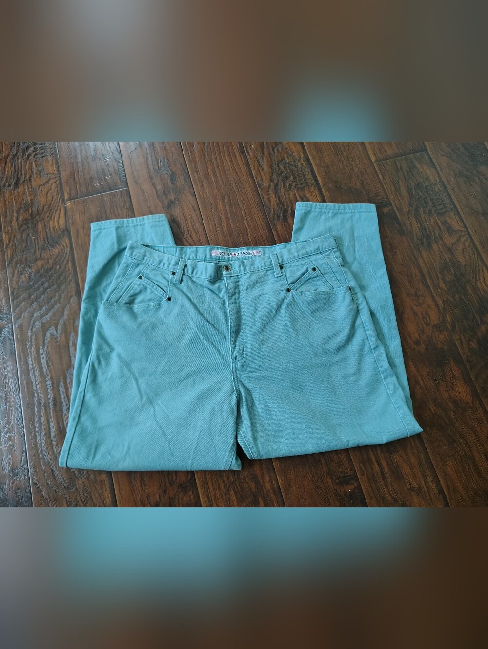 Vintage Zena plus size blue denim jeans size 22W Cotton